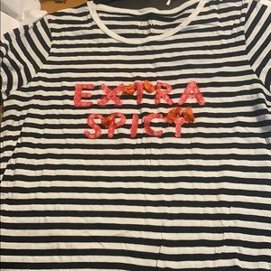Kate spade extra spicy top